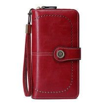 Load image into Gallery viewer, Women&#39;s PU Leather RFID Blocking Wallet

