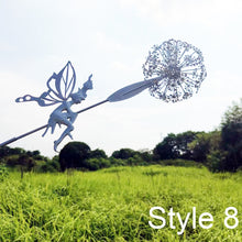 Load image into Gallery viewer, Fairies Dandelions Dance Together Garden Statue
