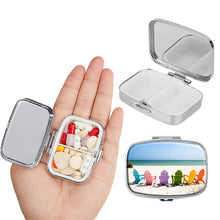 Load image into Gallery viewer, Personalised Pill Case with Mirror
