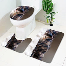 Load image into Gallery viewer, Personalised Three-Piece Bathroom Mat Set
