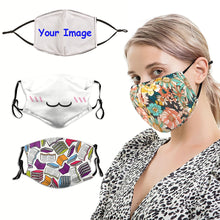 Load image into Gallery viewer, 5Pcs Personalised Reusable Face Mask
