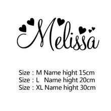 Load image into Gallery viewer, Customized Name Wall Decal
