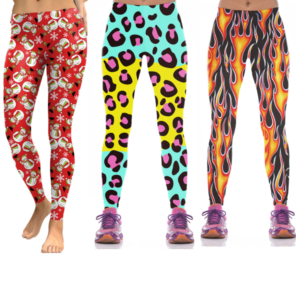 Personalized Funny Print Leggings for Women