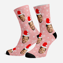 Load image into Gallery viewer, Christmas Customized Face Photo Socks
