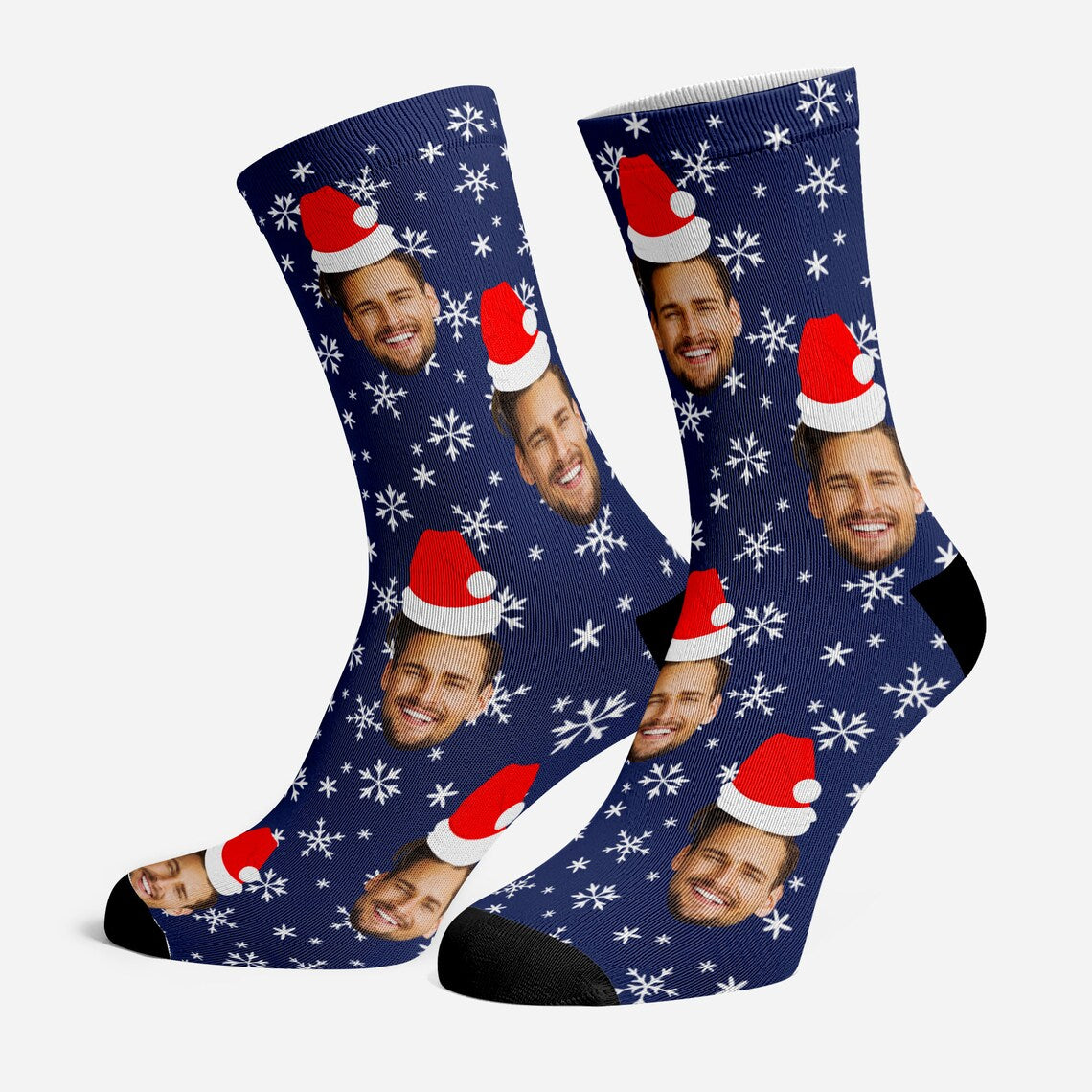 Christmas Customized Face Photo Socks